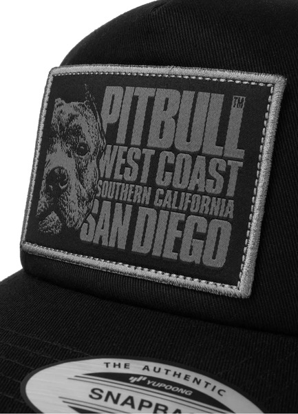 PIT BULL &quot;Blood dog&quot; Snapback cap - black