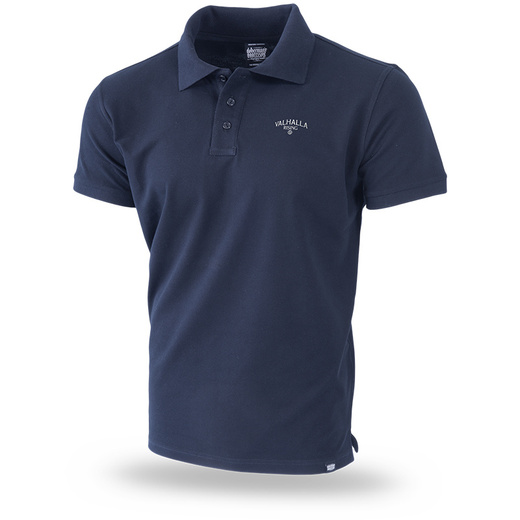 Polo Shirt Dobermans Aggressive &quot;VALHALLA TSP204&quot; - navy blue