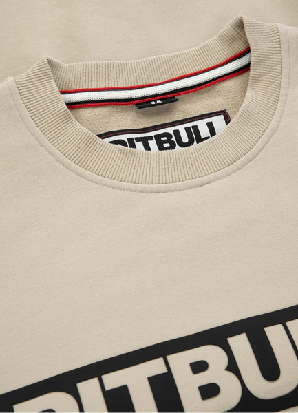 PIT BULL French Terry &quot;Albion&quot; sweatshirt - sand