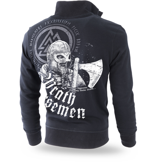 Dobermans Aggressive &quot;Norsemen BCZ208&quot; zipped sweatshirt - black