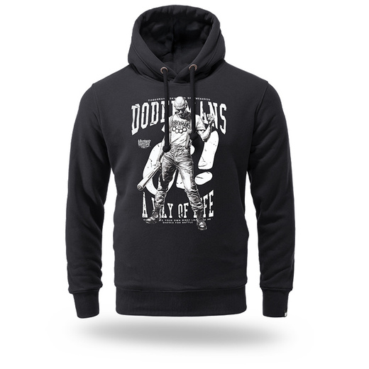 Dobermans Aggressive Hoodie &quot;WAY OF LIFE BK369A&quot; - Black