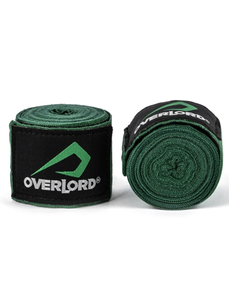 Boxing bandage wrap 3.5 m Overlord - green