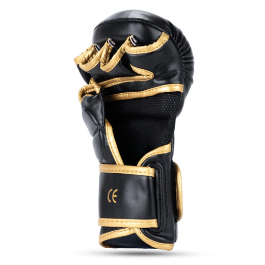 Bushido E1v9G Master Gold MMA Training Gloves - Black/Gold