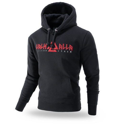 Dobermans Aggressive hoodie &quot;MYSTERY VALHALLA BK323&quot; - black