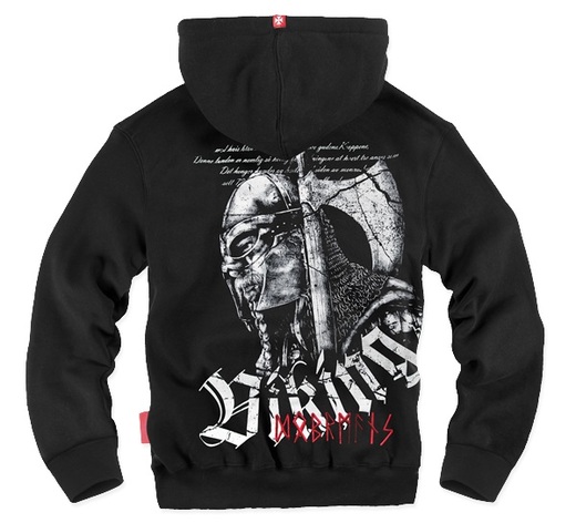 Dobermans Aggressive Zip Hoodie &quot;Viking BZ126&quot; - black