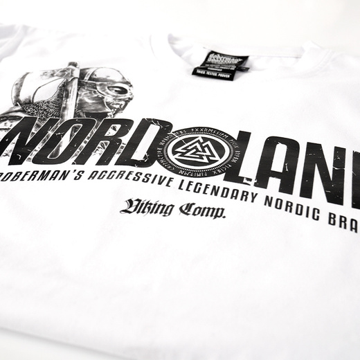 Dobermans Aggressive T-shirt &quot;Nordland TS284&quot; - white