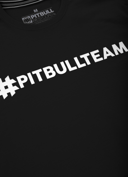 T-shirt PIT BULL &quot;Hashtag &#39;21&quot; - black