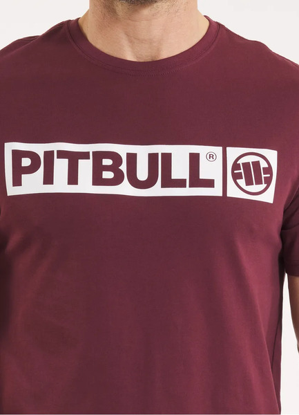 PIT BULL &quot;Hilltop&quot; 170 T-shirt - burgundy