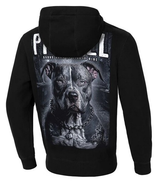 Bluza z kapturem PIT BULL "Street King" - czarna