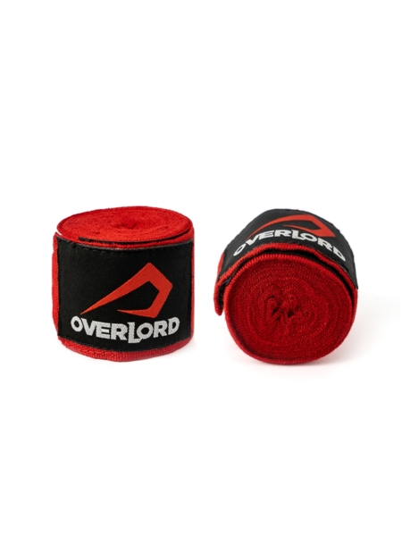 Boxing bandage 4m Overlord wraps - red