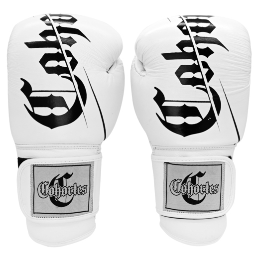 Leather boxing gloves Cohortes &quot;Extenso&quot; - white