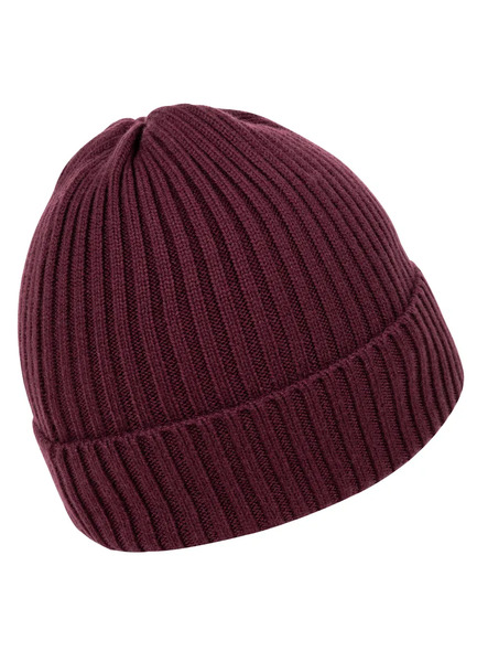 PIT BULL &quot;Velcro Logo&quot; Winter Hat - Burgundy