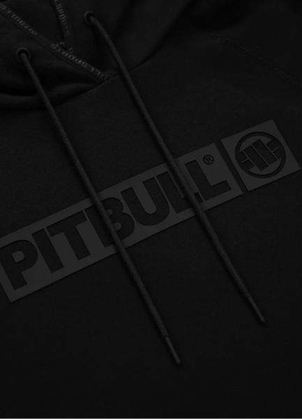 Women&#39;s Hoodie Pit Bull GEORGIA - all black