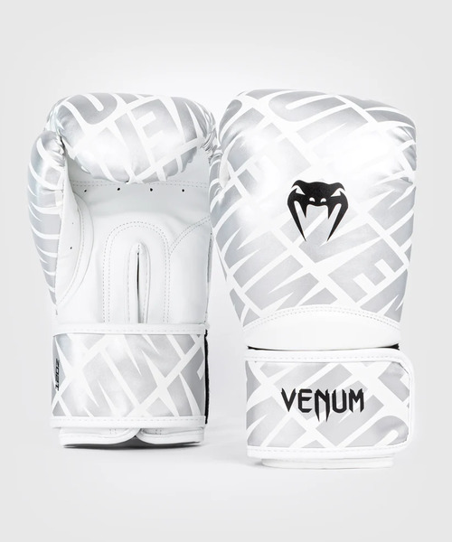 Rękawice bokserskie Venum "Contender 1.5XT" - White/ silver