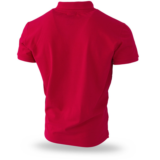 Polo Shirt Dobermans Aggressive &quot;DOBERMANS TSP132&quot; - red