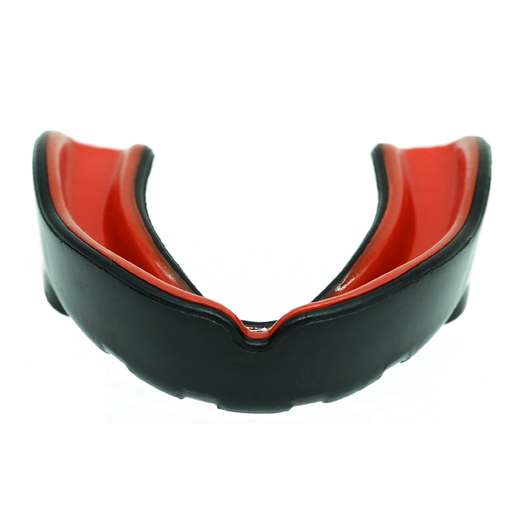 Cohortes &quot;Complex&quot; single jaw mouthguard - red and black