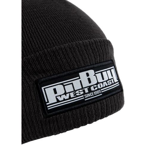 Winter hat PIT BULL &quot;One Tone Boxing &#39;21&quot; - black