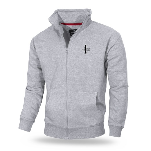 Dobermans Aggressive &quot;Nation Rebell BCZ184&quot; zipped sweatshirt - gray