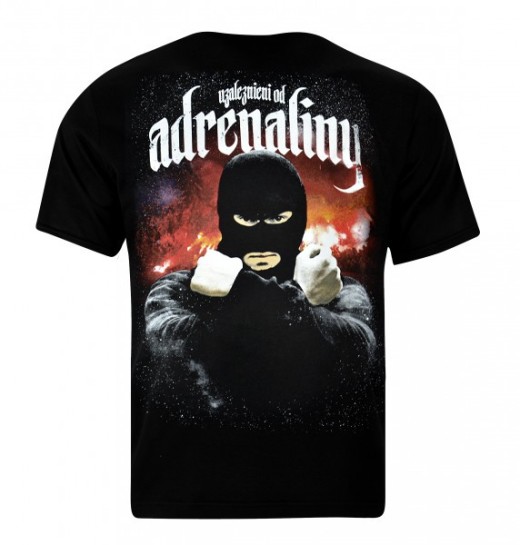 Extreme Adrenaline T-shirt &quot;Addicted to adrenaline&quot;