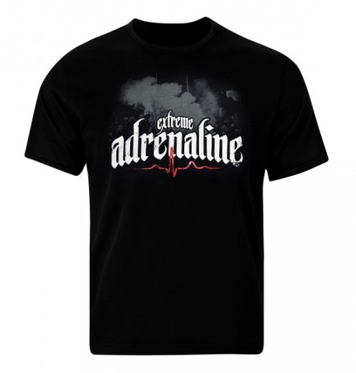 Extreme Adrenaline T-shirt &quot;Addicted to adrenaline&quot;