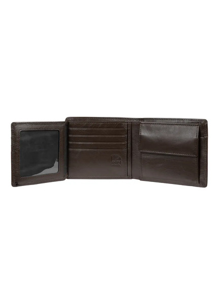 PIT BULL &quot;Paway&quot; Leather Wallet - Brown