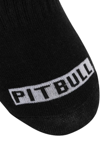 Pad Pitbull thin 3-pack socks - black