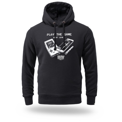 Dobermans Aggressive &quot;PLAY THE GAME BK375A&quot; Hoodie - Black