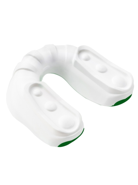 Overlord Mouthguard Single Gel White-Green