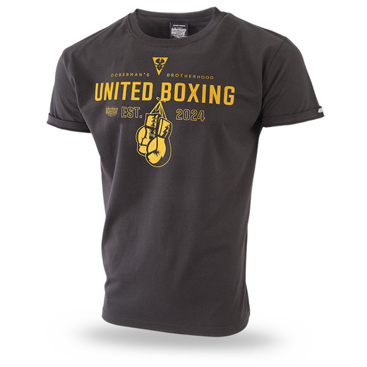 T-shirt Dobermans Aggressive &quot;United Boxing&quot; TS337&quot; - Brown