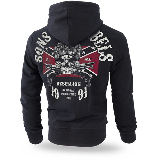 Dobermans Aggressive &quot;Sons of Rebels BK196&quot; hoodie - black