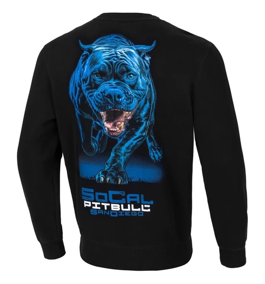 PIT BULL &quot;IN BLUE&quot; men&#39;s sweatshirt - black