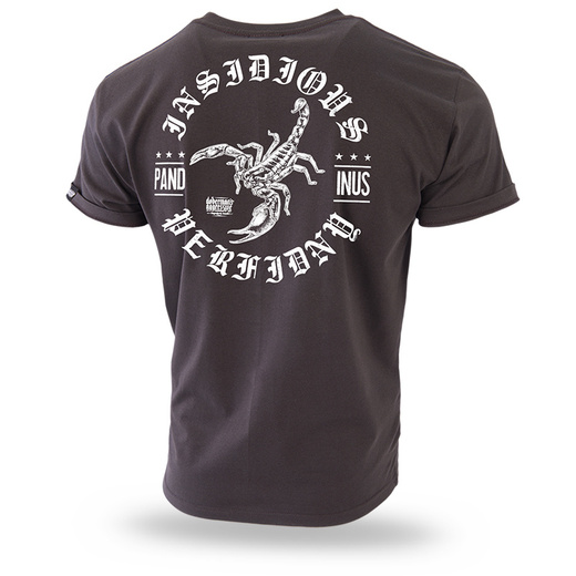 T-shirt Dobermans Aggressive &quot;INSIDIOUS&quot; TS297F - brown