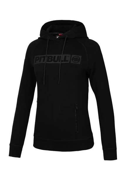 Women&#39;s Hoodie Pit Bull GEORGIA - all black