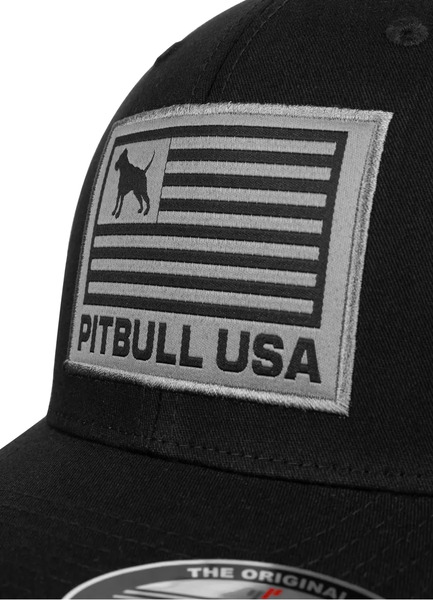 Czapka z daszkiem Full Cap PITBULL USA - czarny