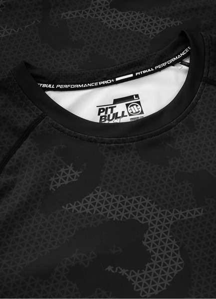 Rashguard PIT BULL "NET CAMO II" - czarny