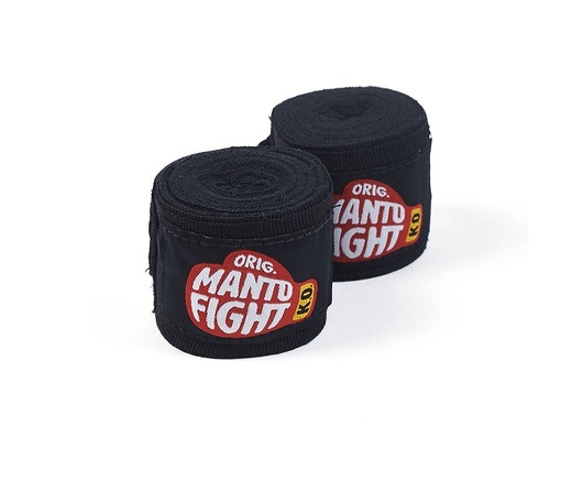 Boxing bandage MANTO GLOVE 4m cotton wraps - black