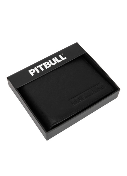 PIT BULL &quot;National City 2&quot; leather wallet - black