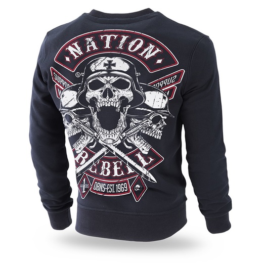 Dobermans Aggressive &quot;Nation Rebell BC184&quot; sweatshirt - black