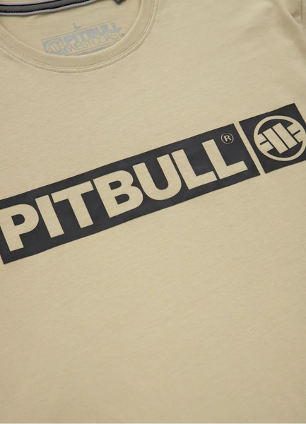 PIT BULL &quot;Hilltop&quot; T-shirt 170 - sand