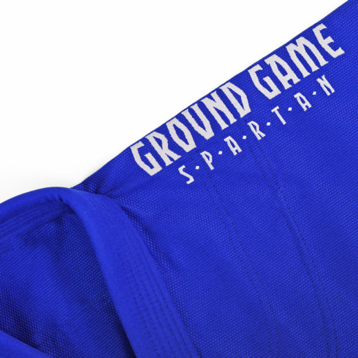 Kimono dla dzieci BJJ Ground Game GI "SPARTAN" - niebieskie