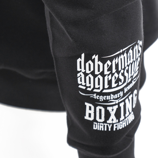 Bluza Dobermans Aggressive "CLASSIC DIRTY FIGHTING " BC270 - czarna