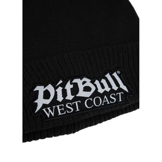 Winter hat PIT BULL &quot;One Tone Old Logo &#39;21&quot; - black