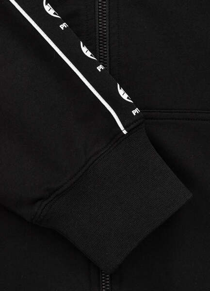 PIT BULL TAPE NUGGET Zip-up Hoodie - Black