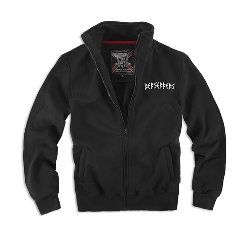 Dobermans Aggressive &quot;Berserkers BCZ99&quot; zipped sweatshirt - black