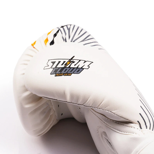 StormCloud &quot;StarFall&quot; boxing gloves - white and yellow