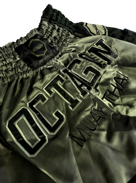 Muay Thai shorts Octagon - dark green