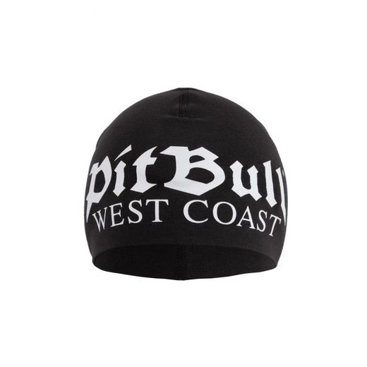 Cotton winter hat PIT BULL &quot;Old Logo &#39;21&quot; - black