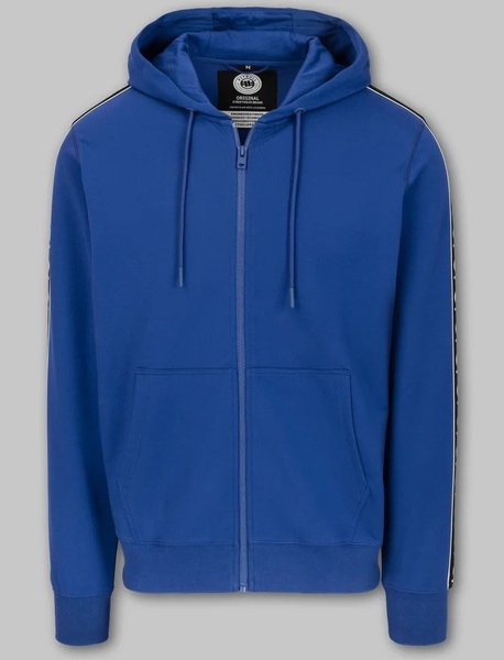 PIT BULL TAPE NUGGET Zip-up Hoodie - Blue