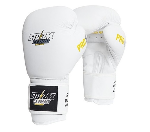 StormCloud &quot;Boxing Pro&quot; boxing gloves - white