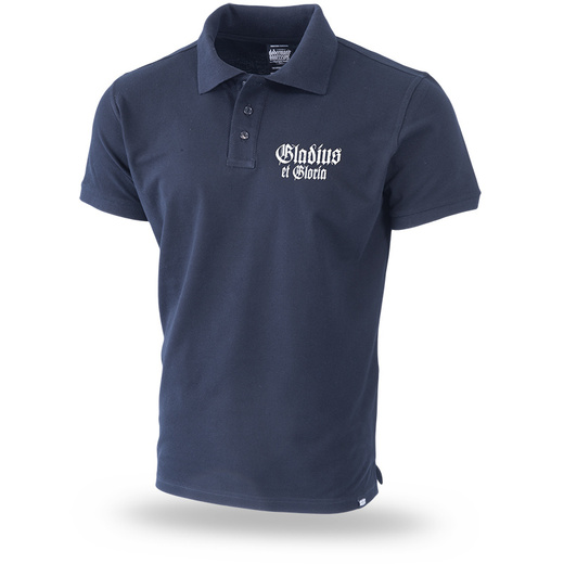 Dobermans Aggressive Polo T-shirt &quot;Gladius TSP302&quot; - navy blue